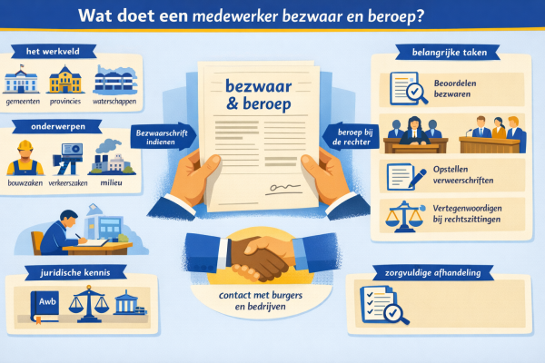 Alles over het beroep medewerker bezwaar en beroep Wat doet een medewerker bezwaar en beroep
